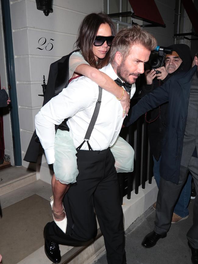 David Beckham and Victoria Beckham are an iconic couple. Picture: Ricky Vigil M / Justin E Palmer/GC Images