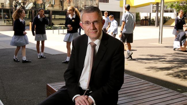 Principal Rabbi James Kennard from Mount Scopus Memorial College in Burwood, Melbourne. Picture: Stuart McEvoy