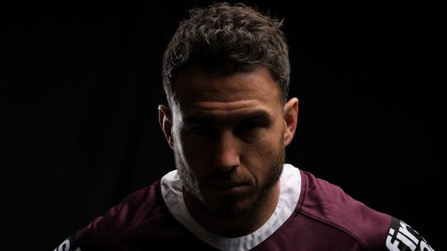 Strict quarantine protocols have brought with it some dark times for players like Brisbane fullback Darius Boyd. Picture: Grant Trouville/NRL Photos