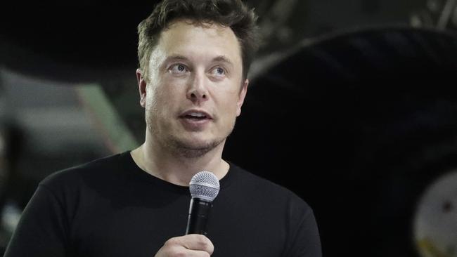 The SEC is seeking to bar Elon Musk, Tesla’s largest shareholder and its top executive, from serving as an officer or director of any US public company. Picture: AP.