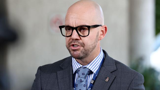 Queensland Police Union president Shane Prior said he had never seen frustration from officers at this level. Picture: David Clark
