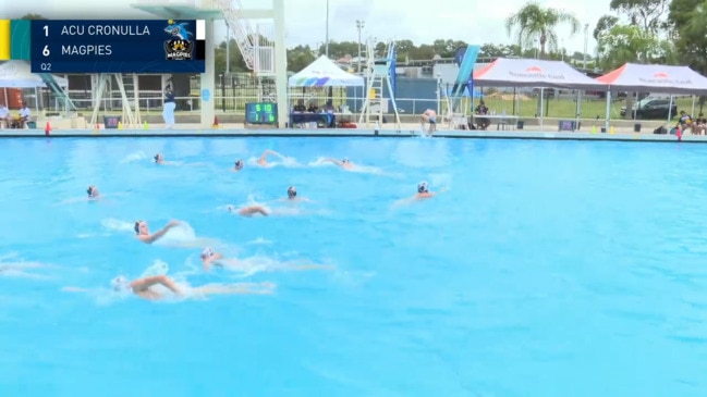 Replay: Australian Water Polo League - KAP 7 Cup - UNSW Wests Magpies v ACU Cronulla Sharks (Men)