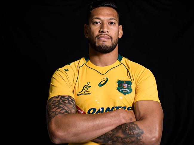 Israel Folau’s fight with Rugby Australia was never about religious freedom. Picture: Mark Kolbe