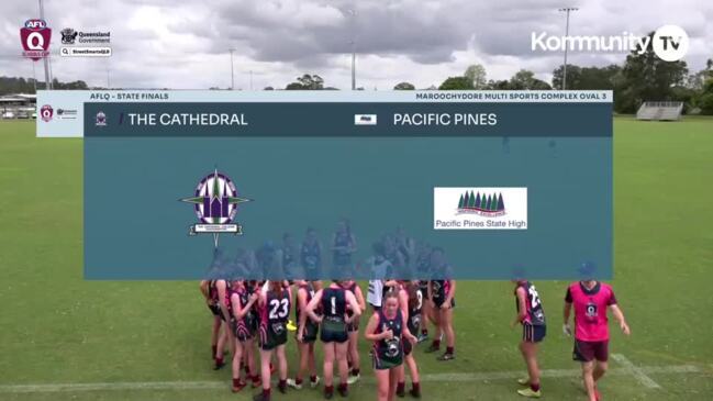 Replay: AFLQ Schools Cup State finals - The Cathedral College v Pacific Pines (Junior Female Third Place)