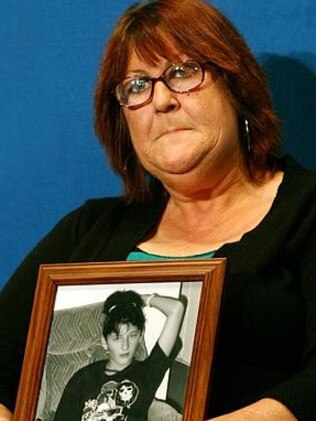 Jenny Bird with a picture of her stolen daughter, Prue.