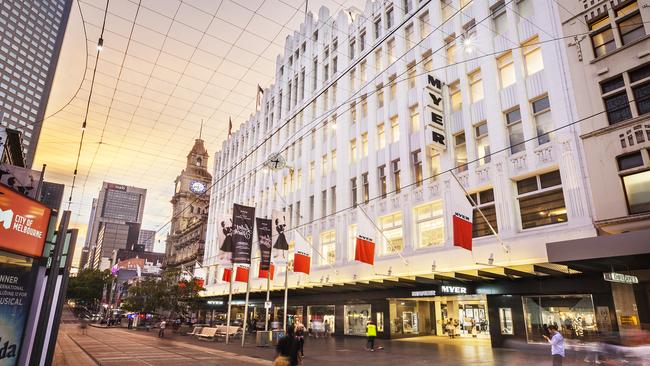 The Myer family is selling a stake in the iconic Myer Melbourne building.