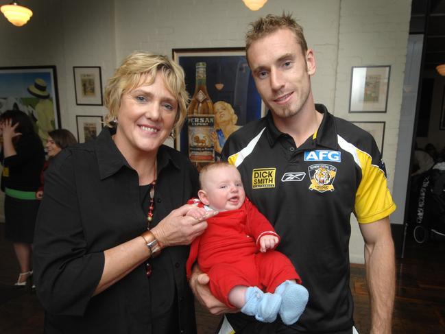 Shane Tuck with his mum Fay.