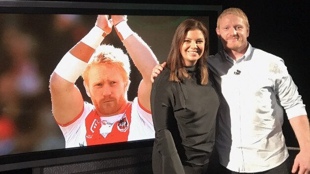 Fox Sports' Yvonne Sampson caught up with departing James Graham for an interview about his career before he heads back to England.