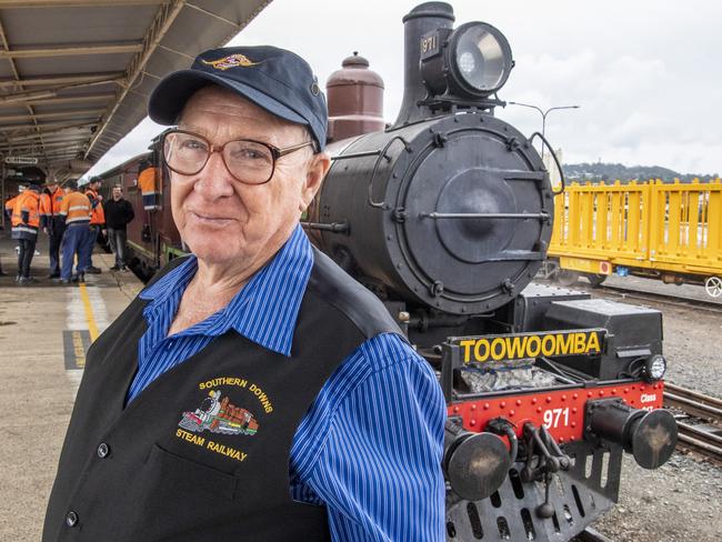 Train buffs treated to a ride back in time