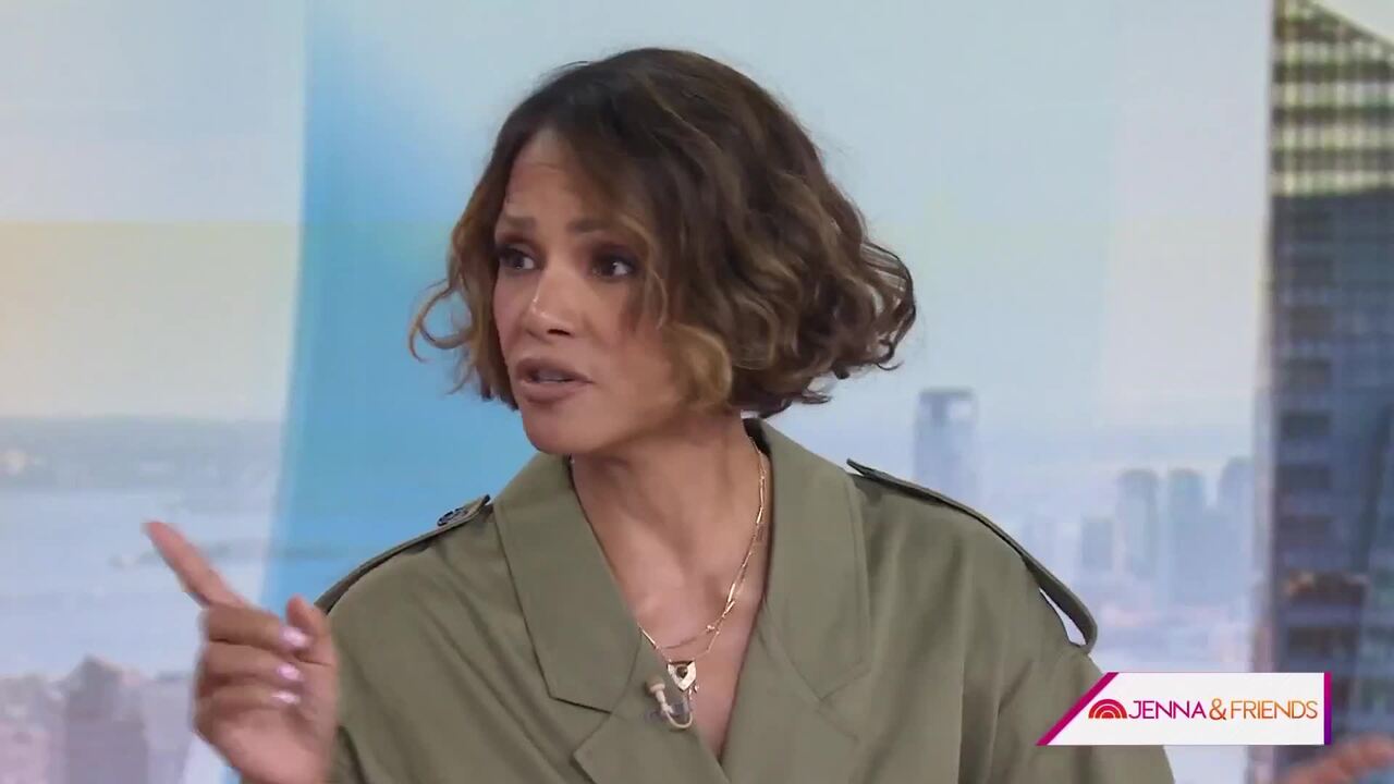 Halle Berry defends racy bed video with partner