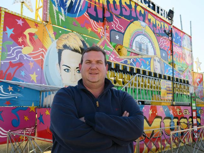 Central Australian Show Society president Andrew Barrett. The 65th Alice Springs Show kicks off Friday, July 5, 2024 at 9am. Picture: Gera Kazakov.