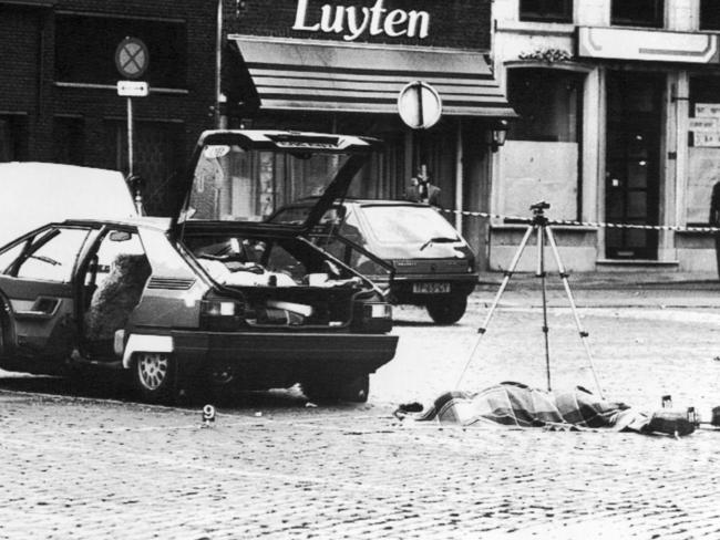 Stephen Melrose and Nick Spanos were gunned down in the town of Roermond in the Netherlands in May 1990.