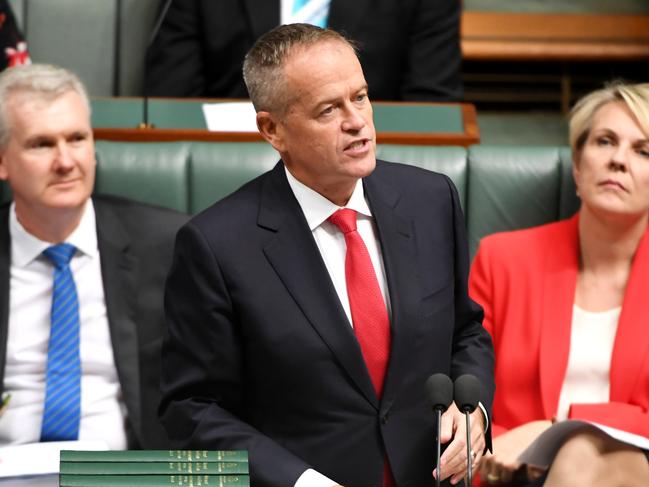 Mr Shorten also guaranteed he would subsidise every medicine recommended by the independent Pharmaceutical Benefits Advisory Committee to cut cancer patients bills. Picture: Tracey Nearmy/Getty Images