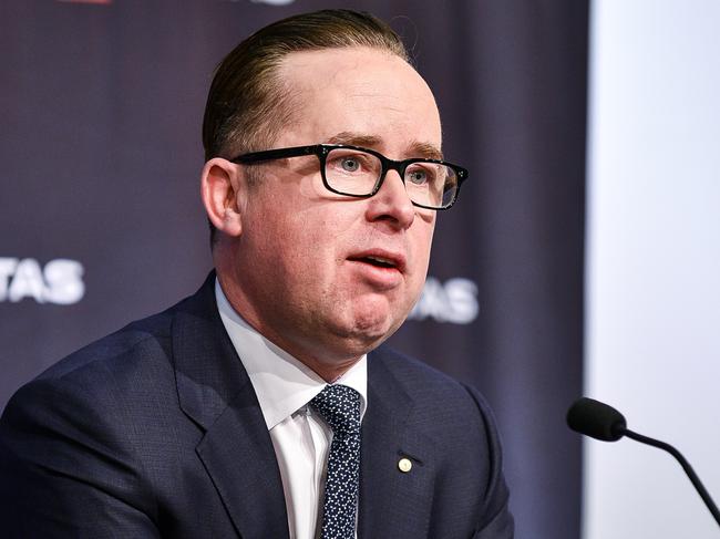 Qantas CEO Alan Joyce. Picture: NCA NewsWire / Flavio Brancaleone