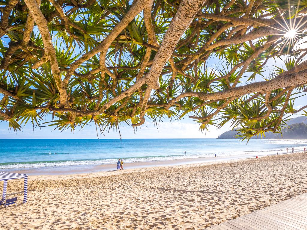 Noosa's Main Beach on the Sunshine Coast has been crowned Australia’s favourite by Escape’s beach experts.