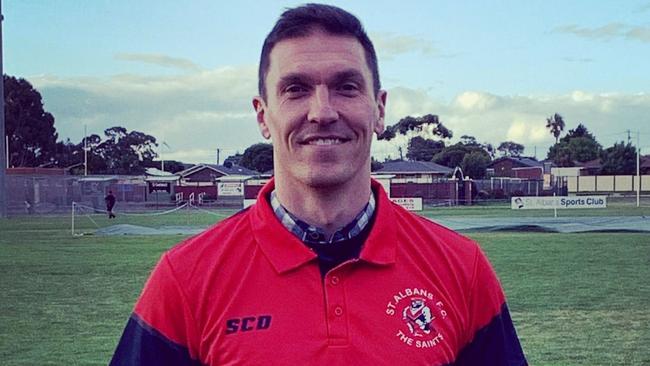 Sam Butler has taken on the top job at St Albans after a 166-game AFL career. Picture: Facebook