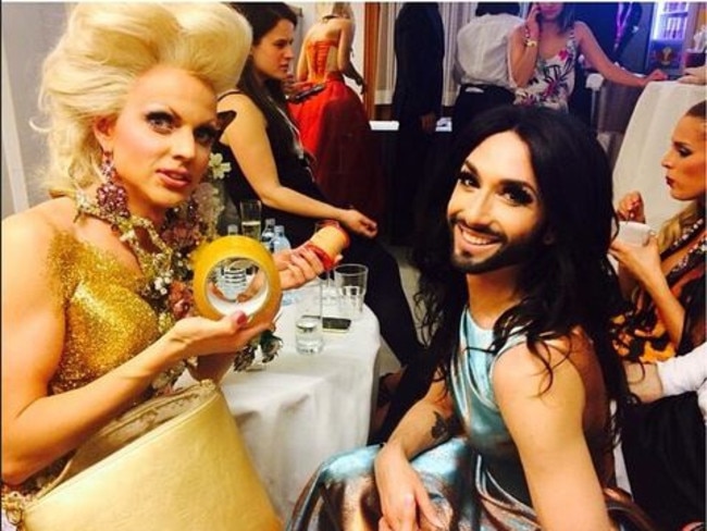 Courtney Act Rises To The Top Of The Harbour As She Gets Set To Promote