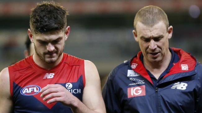 What’s eating Angus Brayshaw? Picture: Getty Images