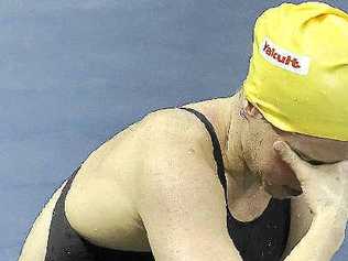 Samantha Hamill feels the effect of an illness after her heat. Picture: Wong Maye-E