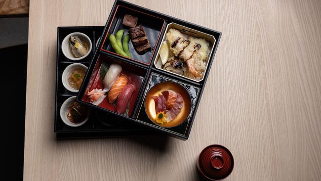 The bento box from Komeyui. Picture: David Kelly