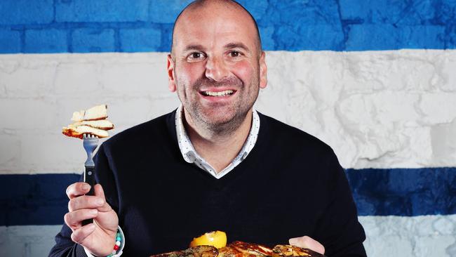 Celebrity chef George Calombaris has had a tough couple of years. Picture: Rebecca Michael