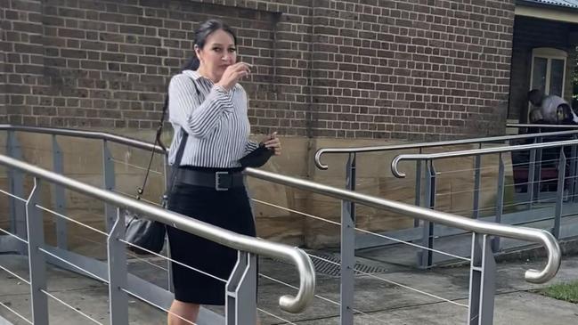 Mother-of-two Vanessa Lenard was supported in court by her parents. Picture: Adelaide Lang