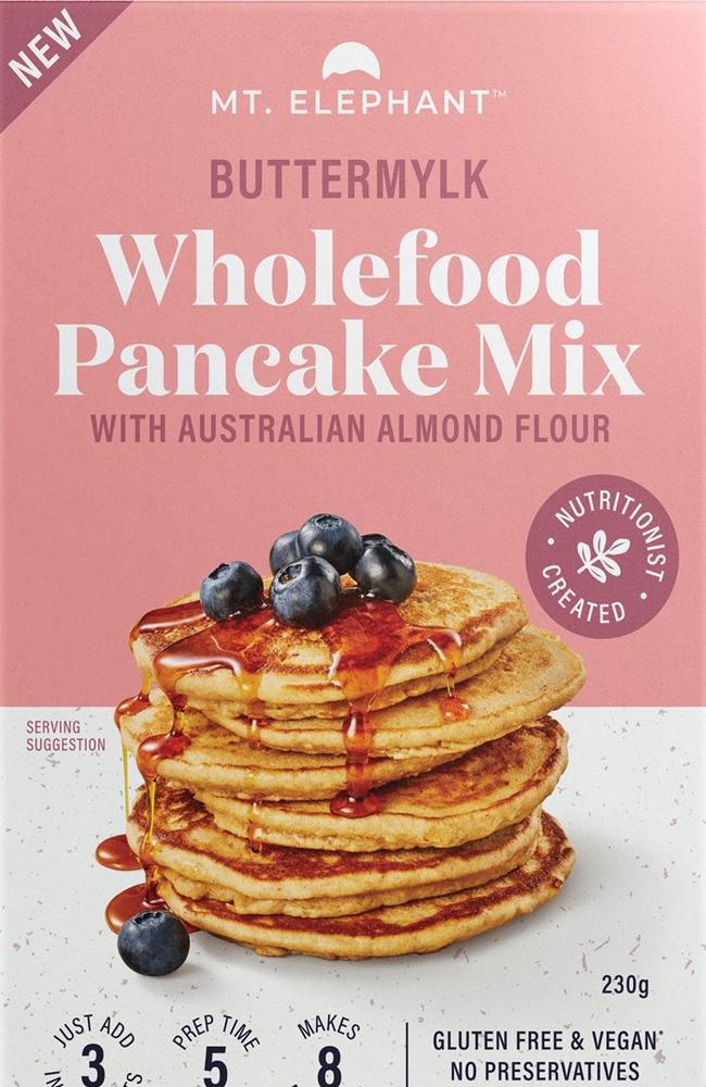 Vegan 'buttermylk' pancakes have been recalled . Picture: Supplied