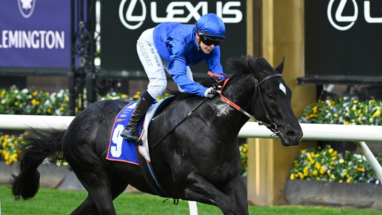 Godolphin’s Legio Ten looks a good chance with James McDonald on board. Picture: Getty Images