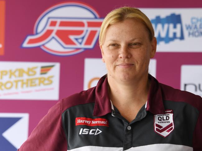 CQ Capras women’s coach Amanda Ohl.