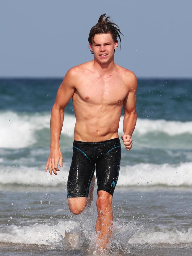 Ironman champion Connor Botha pictured at Northcliffe SLSC. Photograph : Jason O'brien