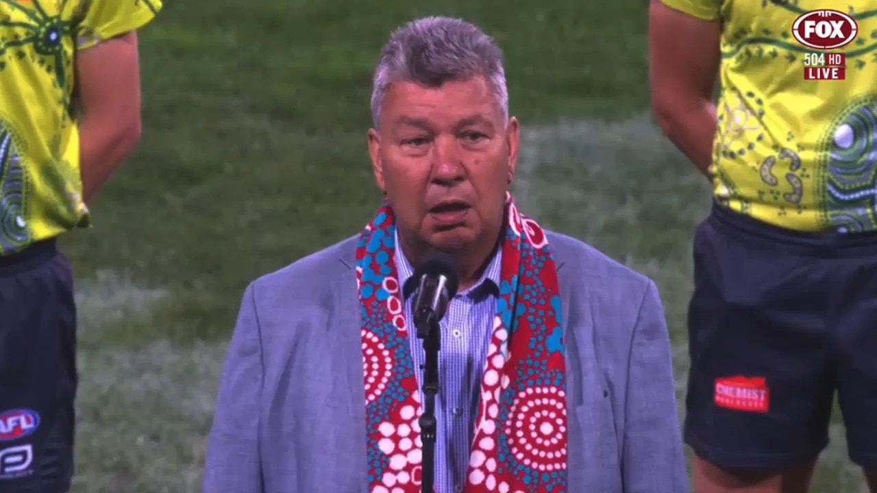 Uncle Lloyd Walker's Welcome to Country mistake at the SCG