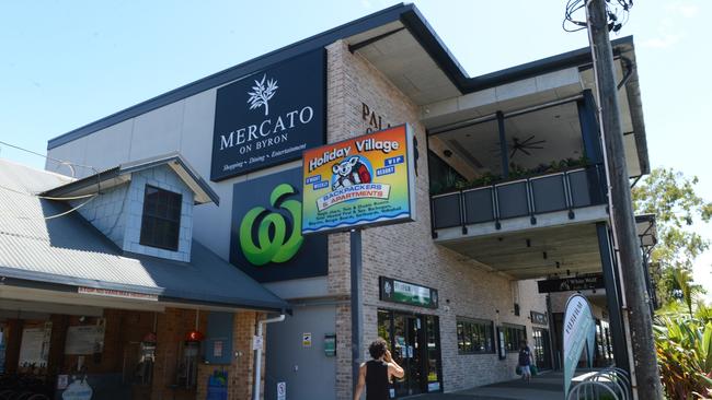 The Mercato shopping centre on Jonson St in Byron Bay.