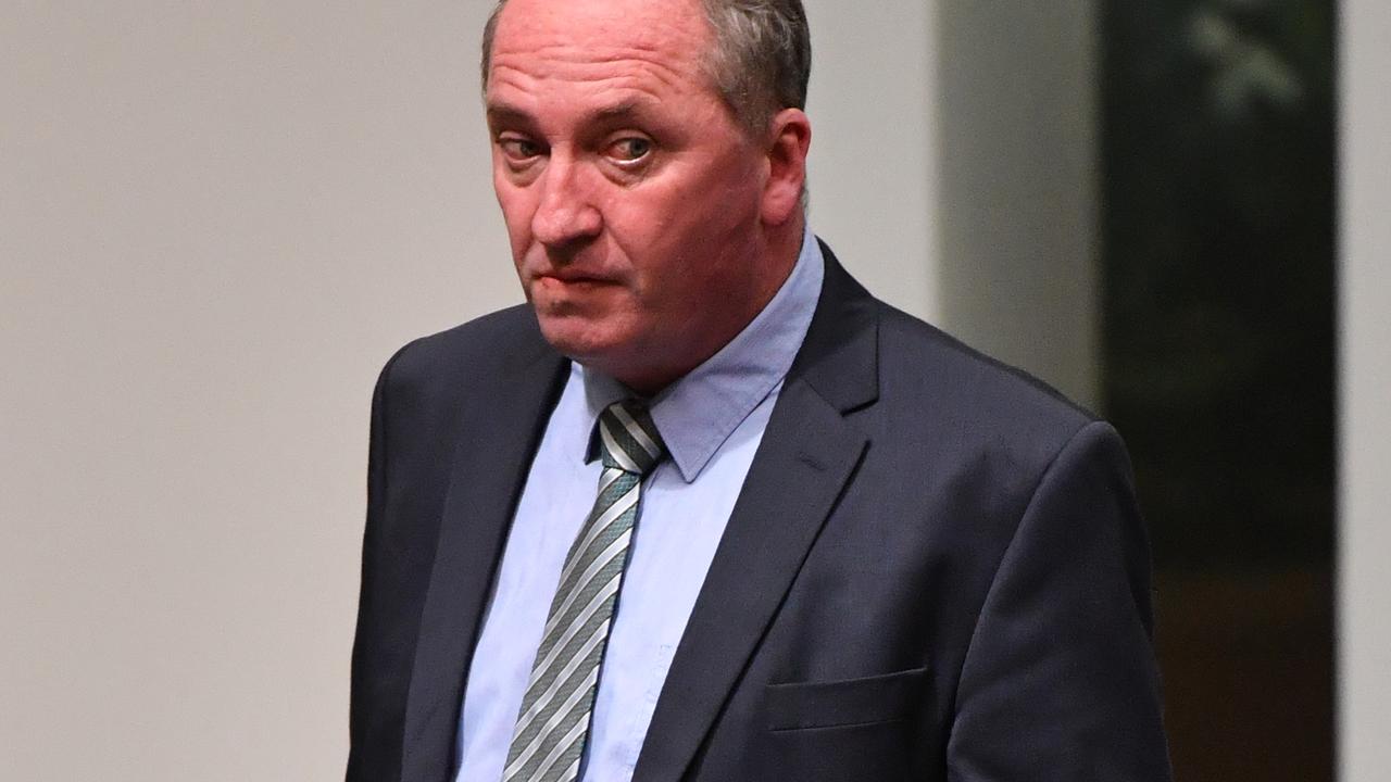 Former deputy prime minister Barnaby Joyce. Picture: AAP 