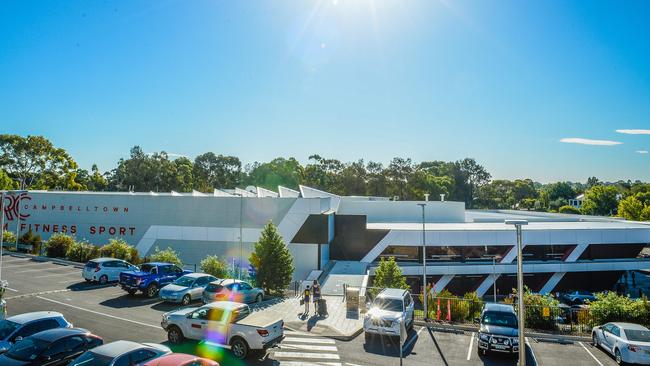 Campbelltown Council has spent more than $20,000 on preventative measures to stop people slipping over at the recently upgraded ARC Campelltown leisure centre. Picture: Roy Vandervegt/AAP