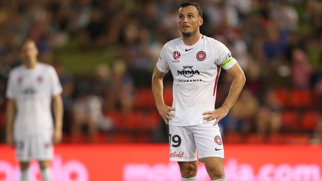 Wanderers striker Mark Bridge has battled a long-term injury. 