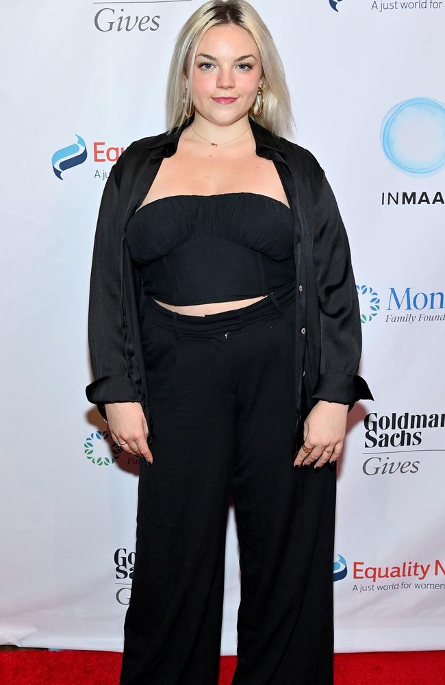 Ella Stiller this year graduated from New York City’s prestigious performing arts school, Juilliard. Picture: Roy Rochlin/Getty Images for Equality Now