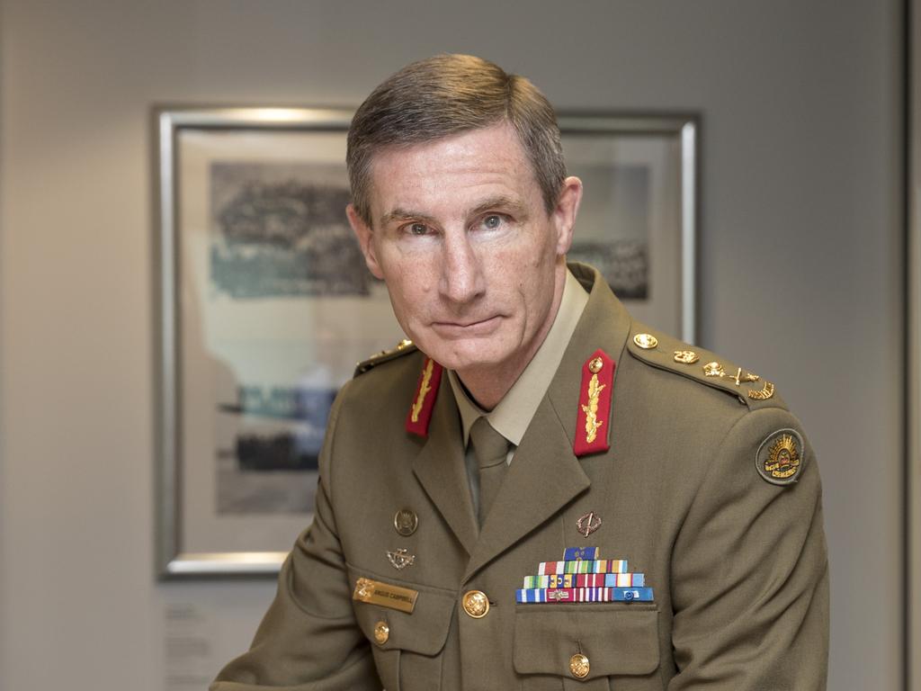 These rumours reached the ears of the then-Chief of Army, Lieutenant-General Angus Campbell. Picture: ADF