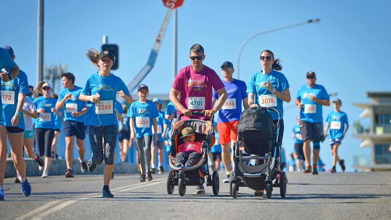 Gladstone 2018 Botanic to Bridge fun run. Picture: Mike Richards GLA190818FRUN