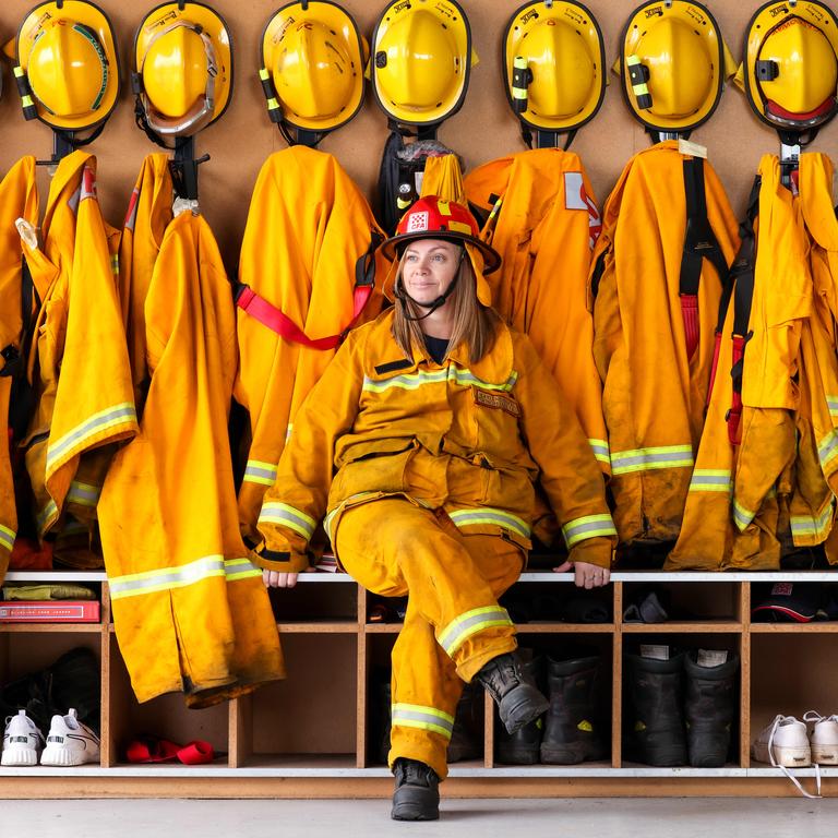 Kaylene Stocks is the Captain of the Winchelsea CFA. Picture : Ian Currie