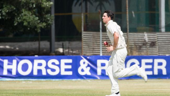 NOrths’ Noah McFadyen of Nudgee College was a schoolboy exposed to Premier cricket this season.