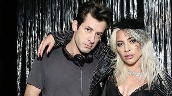 Lady Gaga and Mark Ronson at Grammys party