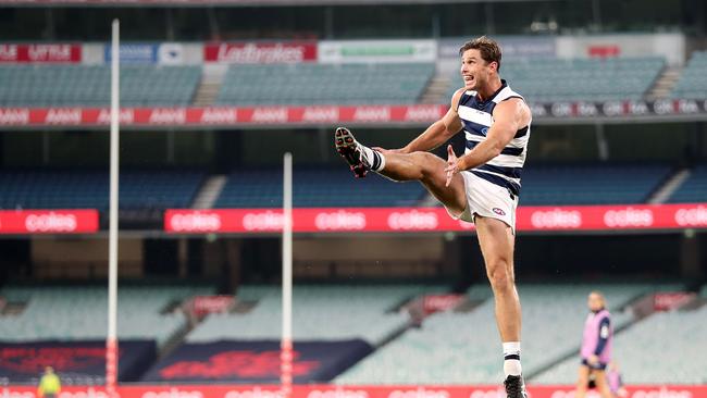 Crowdless footy games became regular