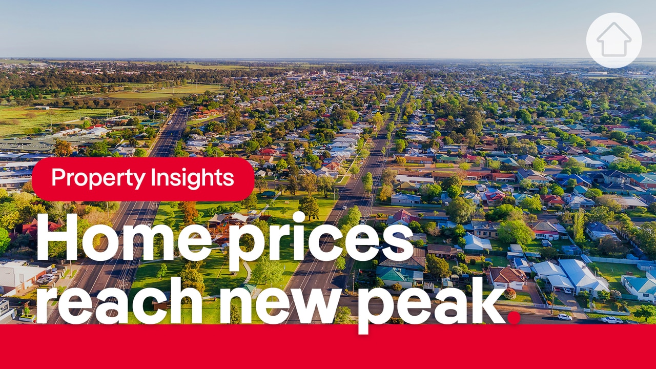 Regional areas lead home price gains