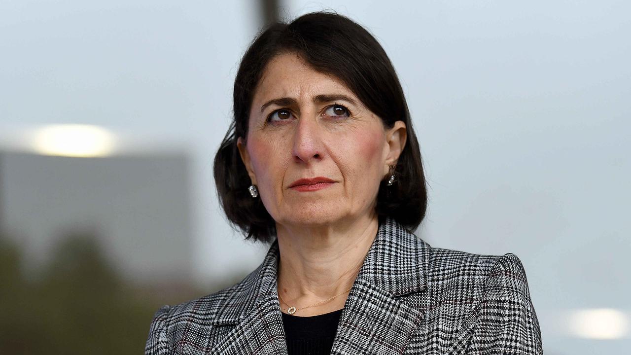 NSW Premier Gladys Berejiklian during a COVID-19 press conference in Sydney.