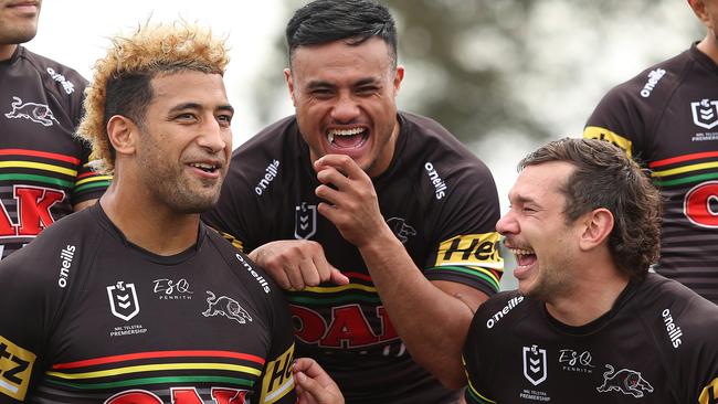 The mood is great in the Penrith camp ahead of the big game.