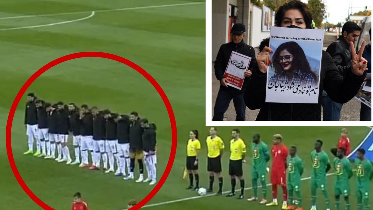 Irans National Football Team Stunning Anthem Protest After Mahsa Aminis Death Flipboard