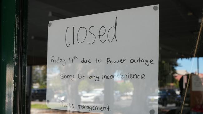 Power Outage - Large parts of Yorke Peninsula are without power. Picture: Dean Martin