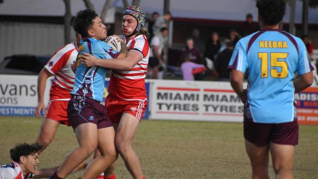 Langer Reserves: Keebra Park v Palm Beach Currumbin. Tuesday July 25, 2023.