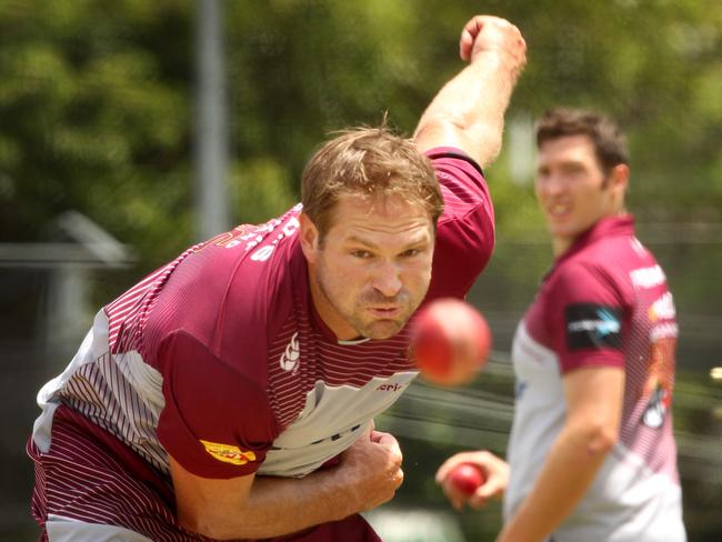 Ryan Harris could be a danger for the Indian batting line-up at the Adelaide Oval. Picture: Steve Pohlner