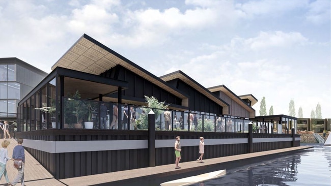 Artist impression of the $40 million hotel planned for North Haven. Picture: Supplied